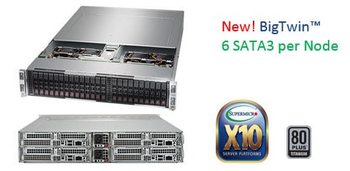  Supermicro BigTwin SYS-2028BT-HNR