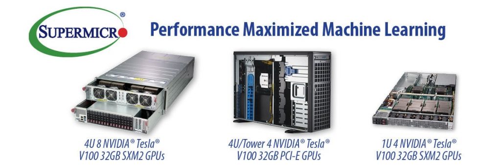 Revealed: Supermicro’s New Systems with 8 NVIDIA Tesla V100 with NVLink GPUs