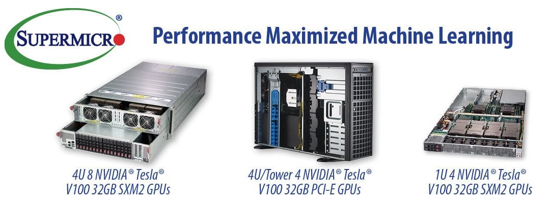 Revealed: Supermicro’s New Systems with 8 NVIDIA Tesla V100 with NVLink GPUs