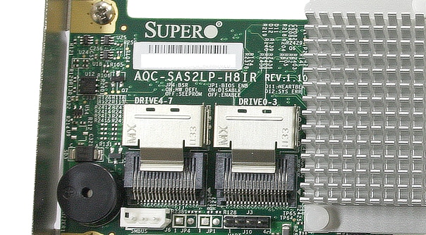 Supermicro AOC-SAS2LP-H8iR RAID Controller