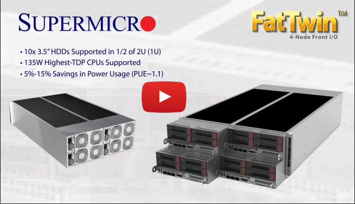Supermicro's FatTwin Server Product Family