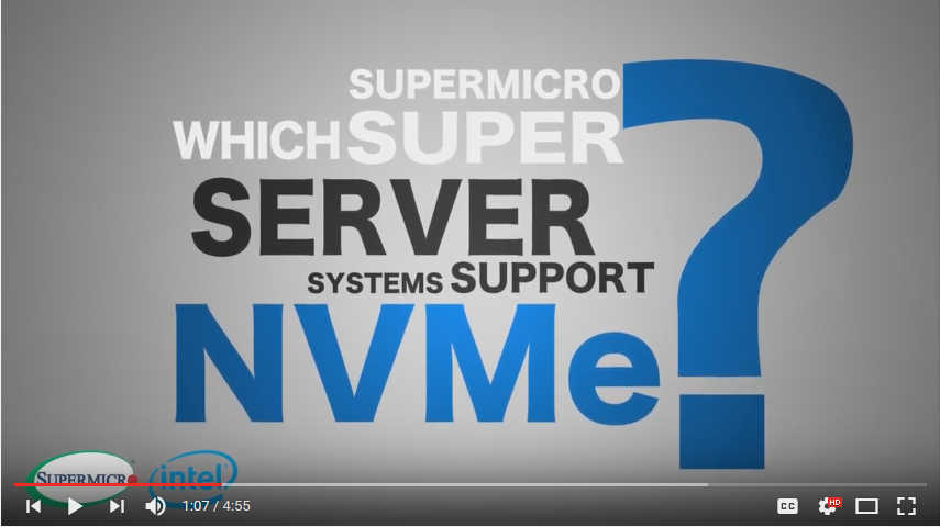 Supermicro NVMe All-Flash Storage Servers