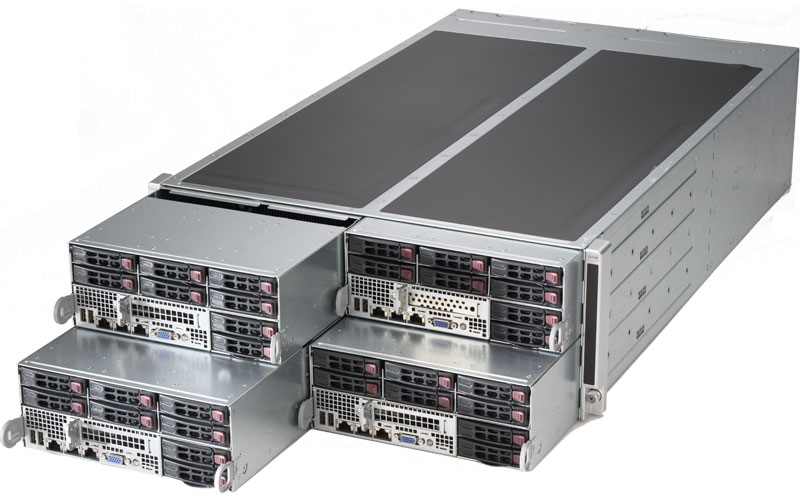 Supermicro 4U FatTwin Servers