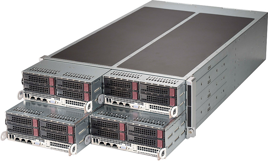 Supermicro 4U FatTwin Servers