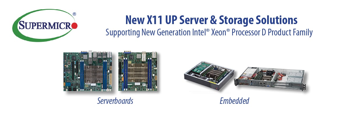 Supermicro Xeon-D Skylake Appliance Servers Storage